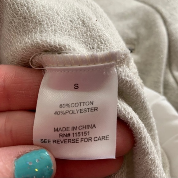 NWOT Romeo & Juliet Couture Moto Sweatshirt Jacket - Picture 8 of 8